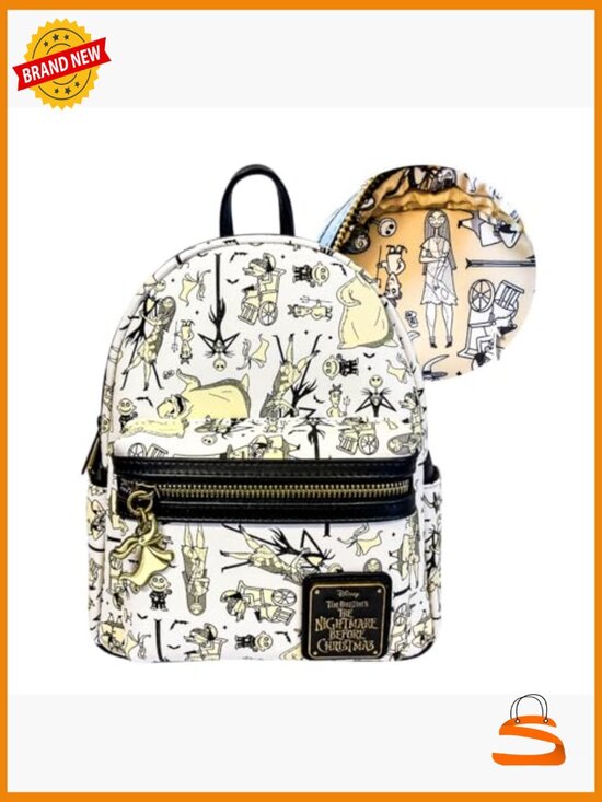 Loungefly Nightmare Before Christmas Glow Mini Backpack